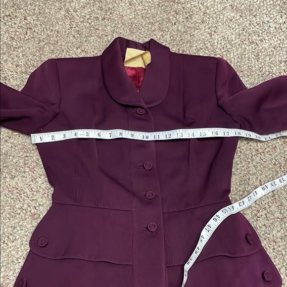 Vintage 40s Women's tailored blazer - Picture 3 of 10